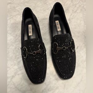 rhinestone loafers